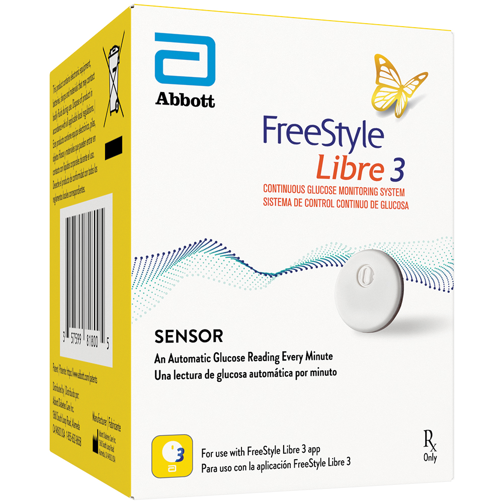 FreeStyle Libre 3 Sensor – 1 Kit - The worlds smallest sensor