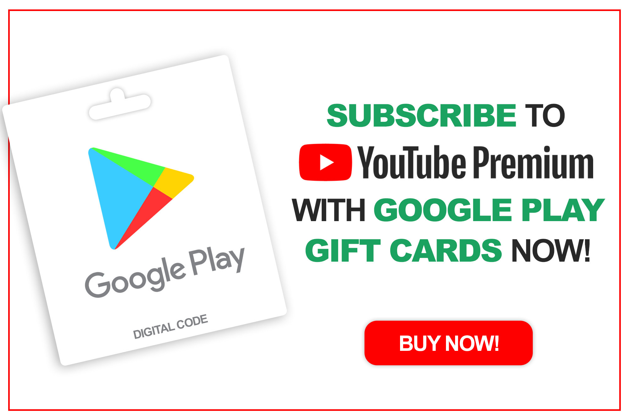 Google Play gift code
