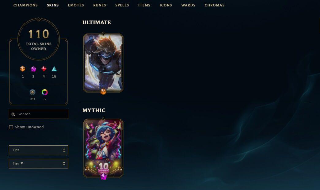 NA Gold 4 - 20+ champions | Buy League of Legends Accounts at UnrankedSmurfs