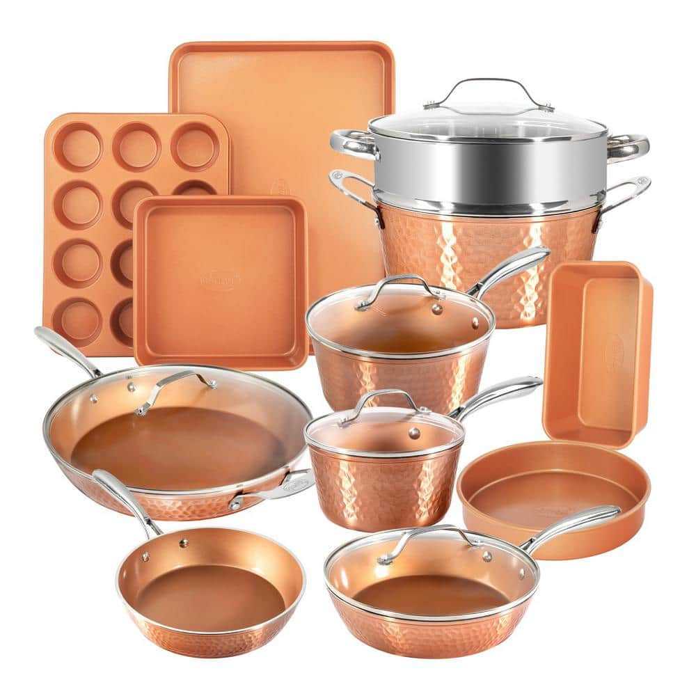 Lagostina Martellata Copper Cookware Set Review