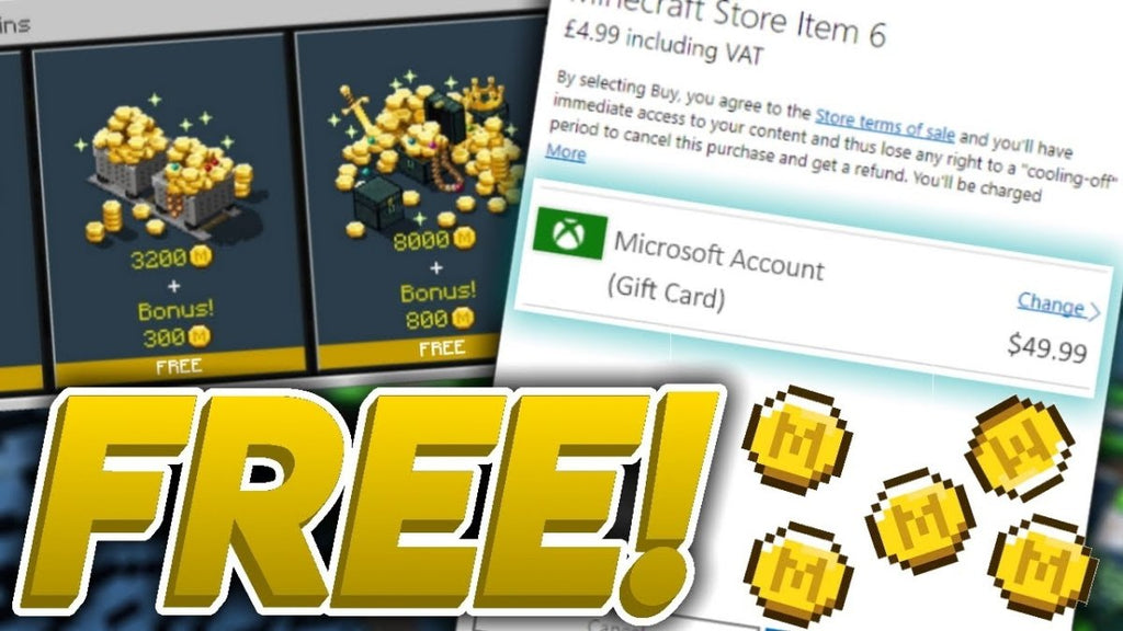 Buy Minecraft Minecoins Pack | Asda Gift Cards