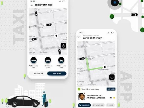 Uber Clone Source Code | Buy Taxi App For Sale