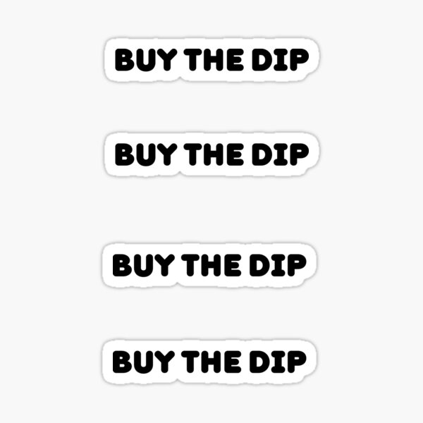 'BUY THE DIP' Dog Bandana | Spreadshirt