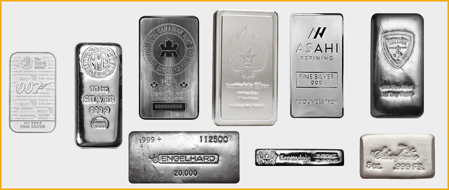 Buy Silver Bar Online - Purest Silver Bars in India | MMTC-PAMP