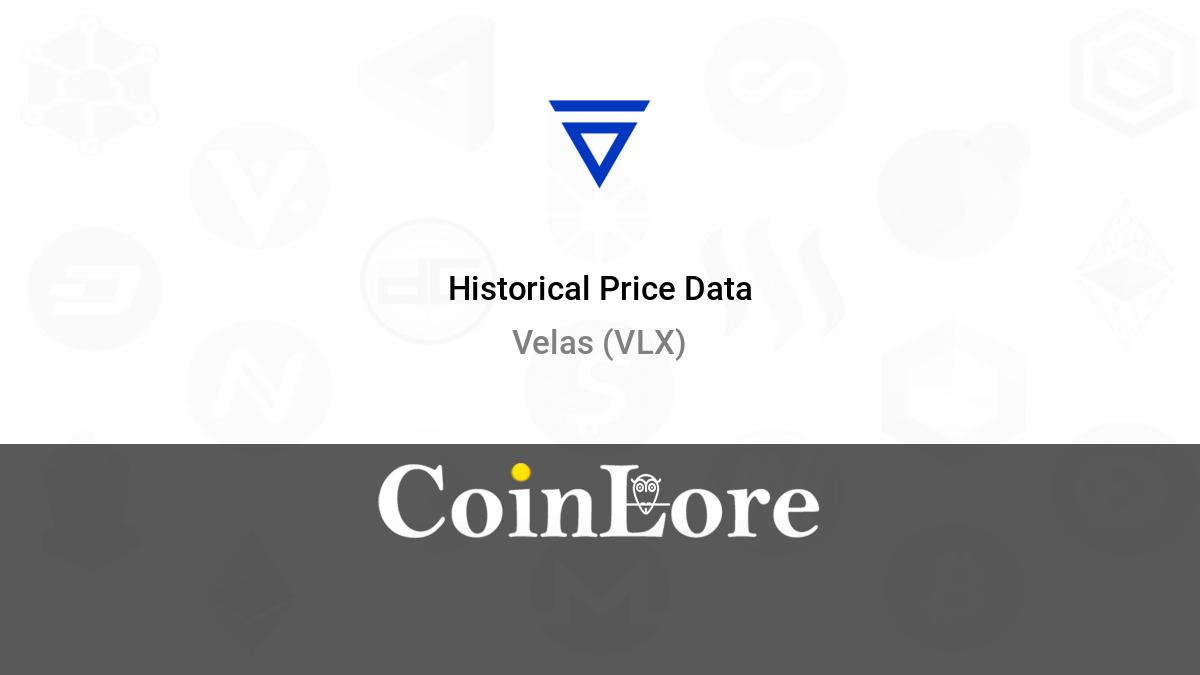 Velas Price Today - Live VLX to USD Chart & Rate | FXEmpire