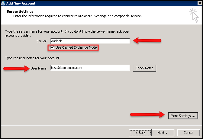 How to find the Exchange online server name - Microsoft Community
