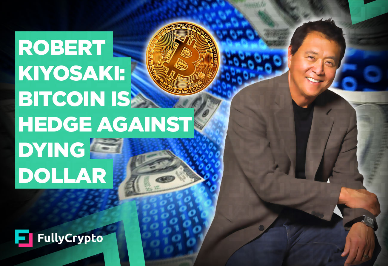Robert Kiyosaki Discloses Why He Invests in Bitcoin Instead of Stocks