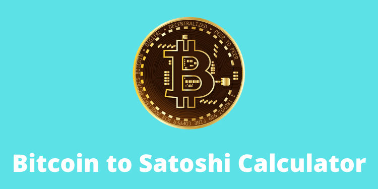 Bitcoin Satoshi => USD