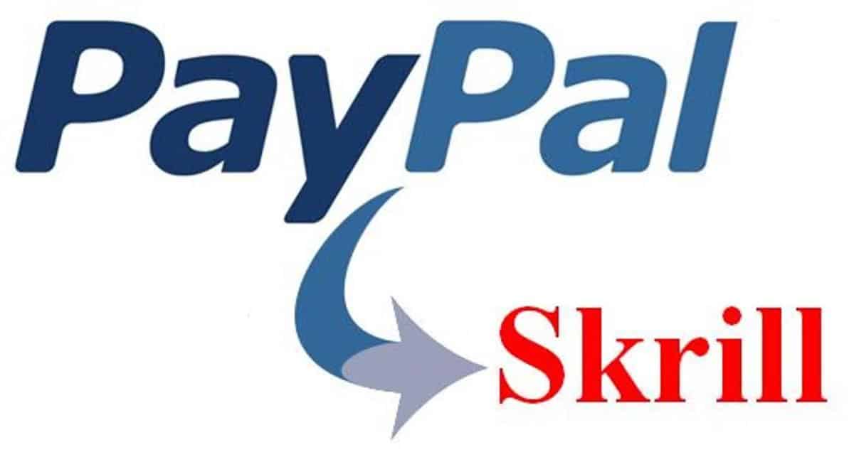 How to transfer money from Paypal to Skrill