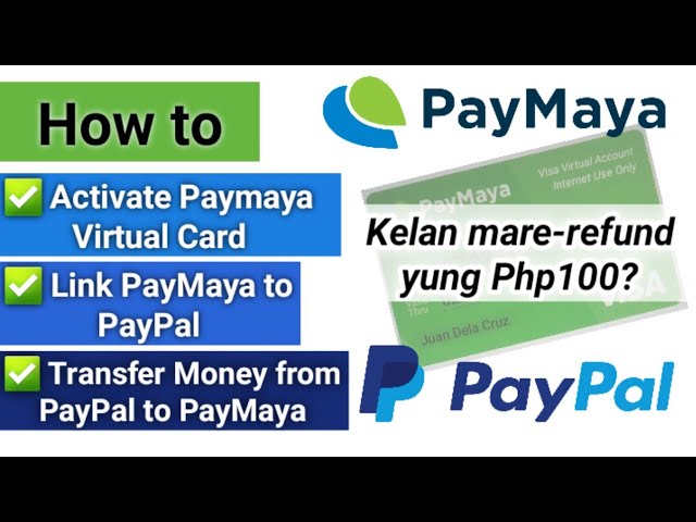 Solved: I can't transfer funds to my Paymaya virtual card - PayPal Community