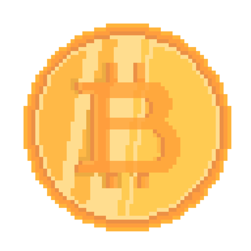 Gold Coin Pixel Art – BRIK