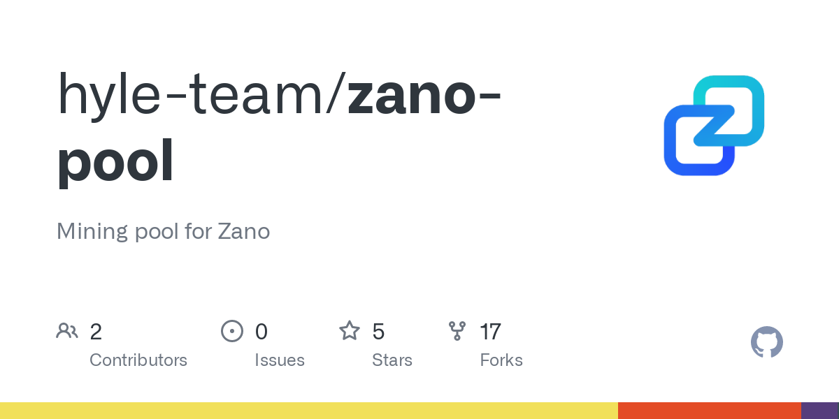 GitHub - hyle-team/zano-nodejs-pool: Zano mining pool