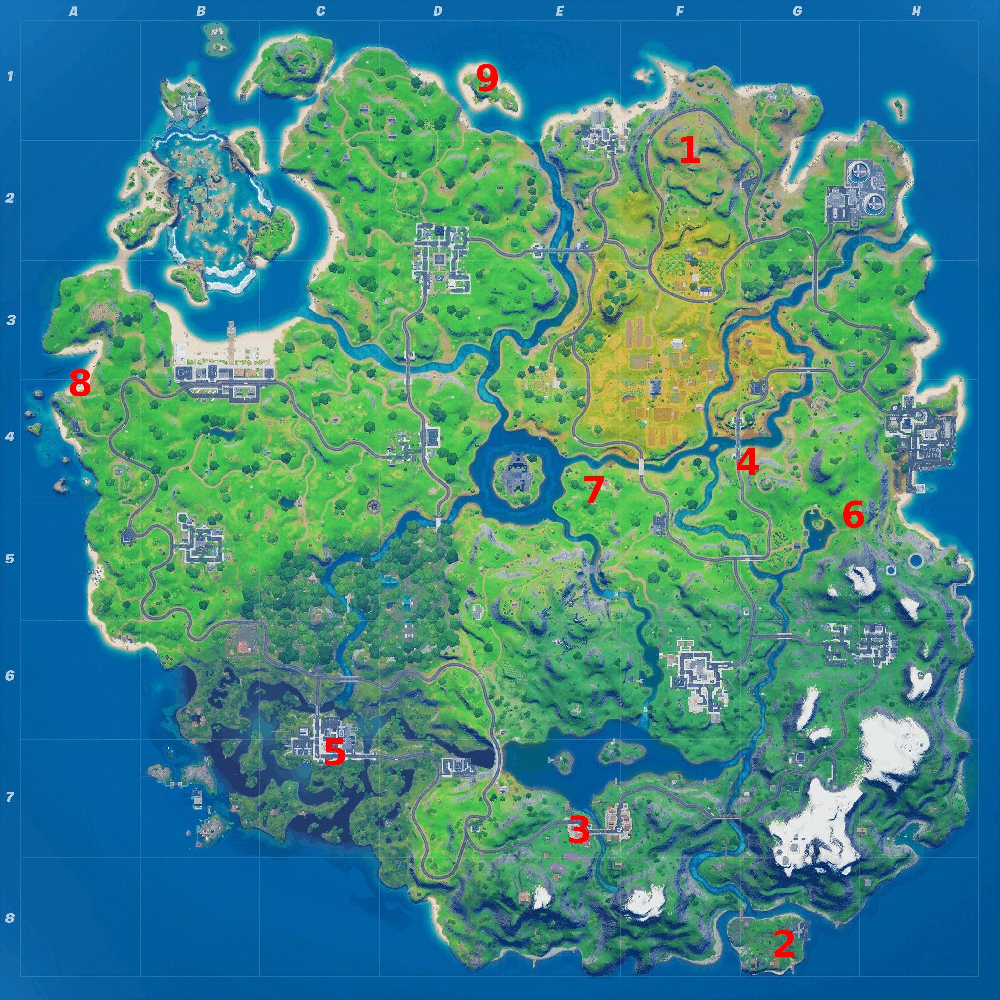 Fortnite Season 4 XP Coin Locations For Every Week - Gamer Journalist