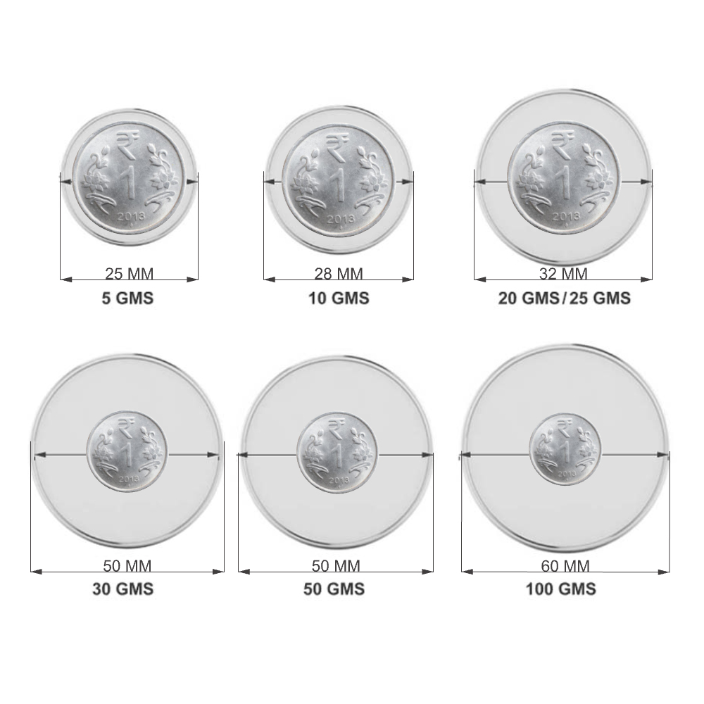 Buy Pure Silver Coins Online In India At Best Prices - Vaibhav Jewellers