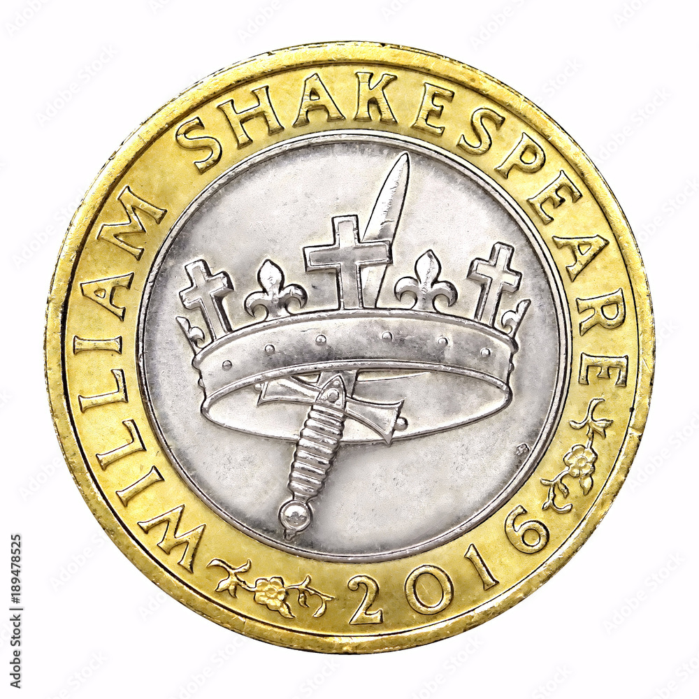 Shakespeare Histories Queen Elizabeth II £2 Coin - Mintage: 5,, - Scarcity Index: 1