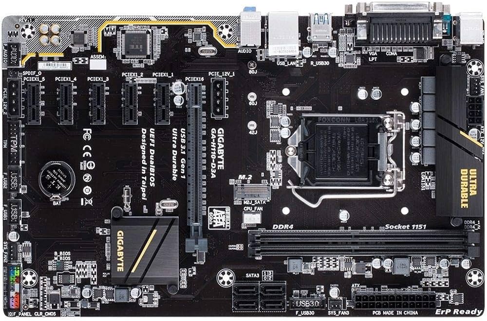 Gigabyte Announces HD3A Motherboard for Mining Rigs: The Mining Cart Rolls on