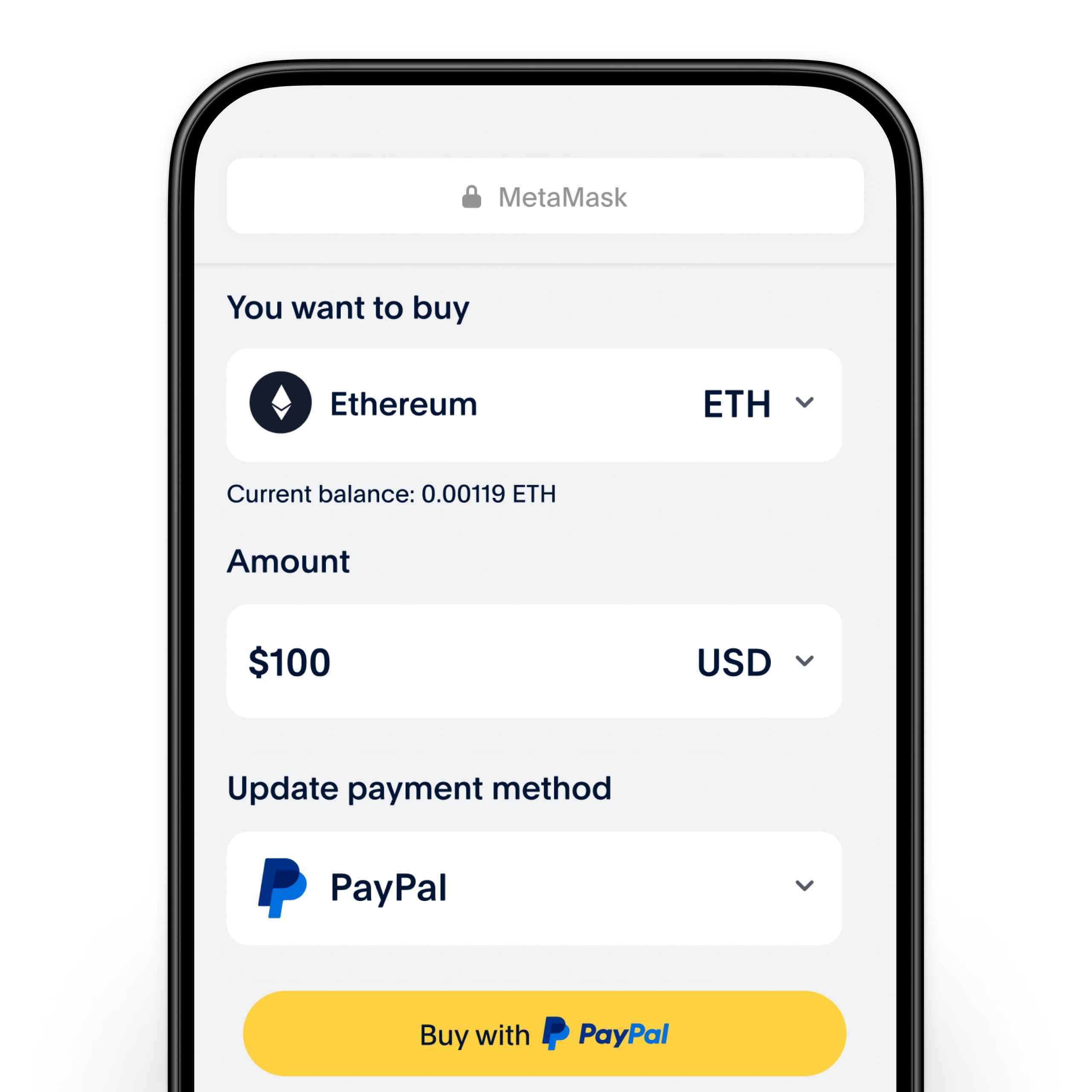 Cryptocurrency on PayPal Purchase questions | PayPal GB