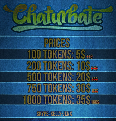 How many tokens you should charge on Chaturbate?