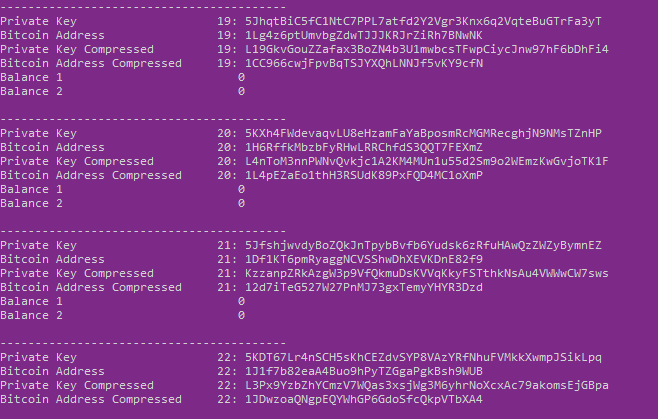 Bitcoin Address and PrivateKey Generator With Python and Check Balance_python_Mangs-Python