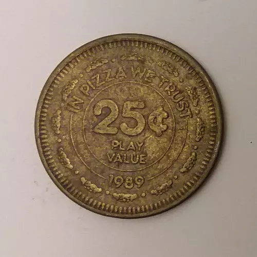 Token – Chuck E Cheese's Trinidad and Tobago