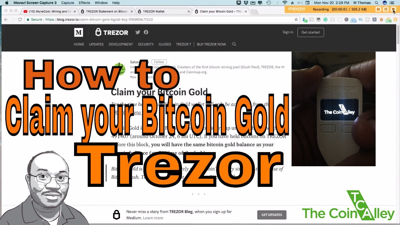 How To Get Bitcoin Gold On Trezor | CitizenSide