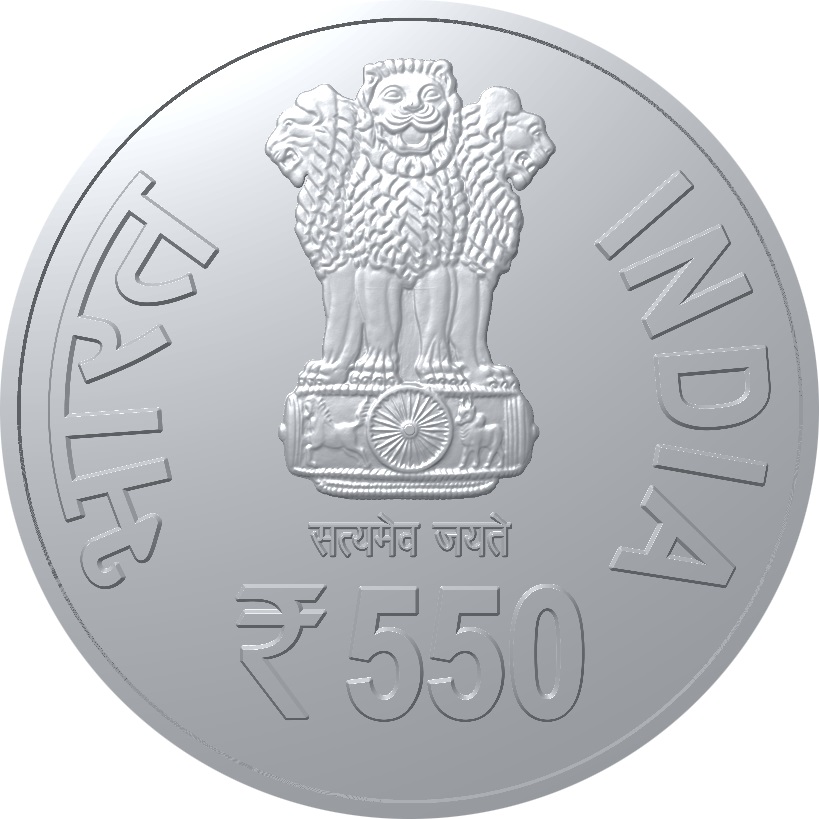 Color Pure Silver Coin Guru Nanak Hallmark Certified ~ caratcafe – CaratCafeInd