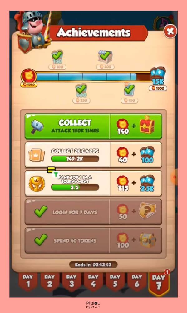 Why cant i no longer access my quests under my achievements in coin master? - Google Play Community