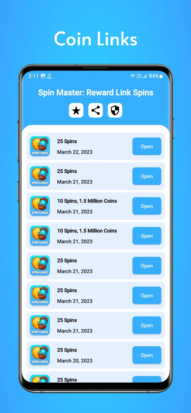 Download Spin Link - Coin Master Free Spins, Coin Rewards android on PC