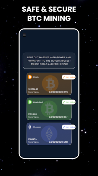 Bitcoin Miner Pro - BTC Mining for Android - Download