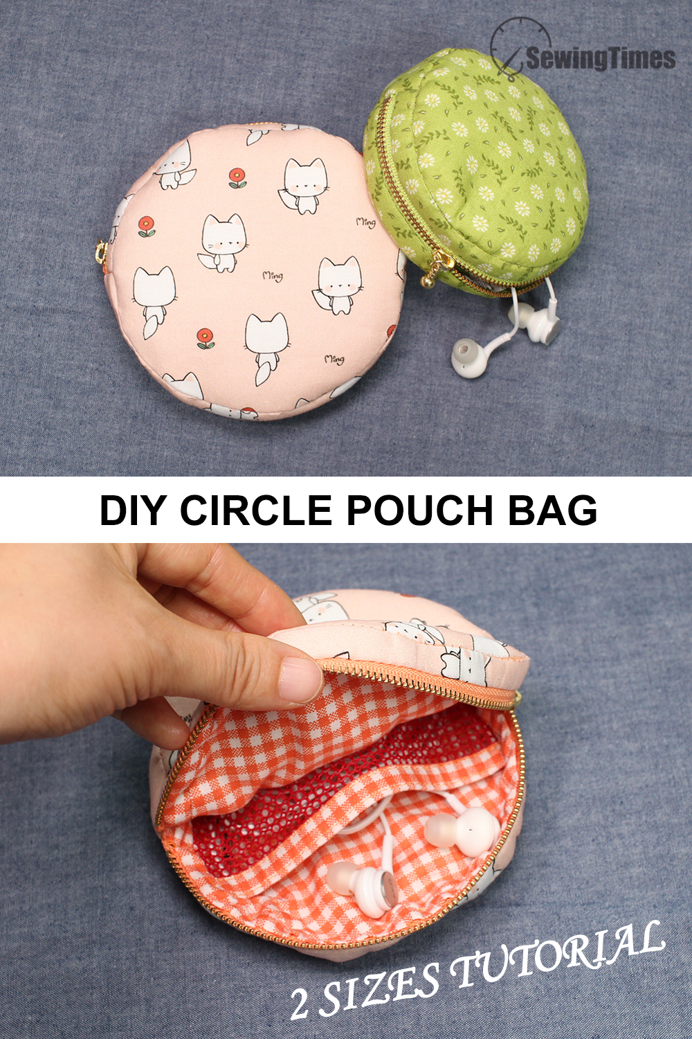 DIY Card & Coin Purse – diy pouch and bag with sewingtimes