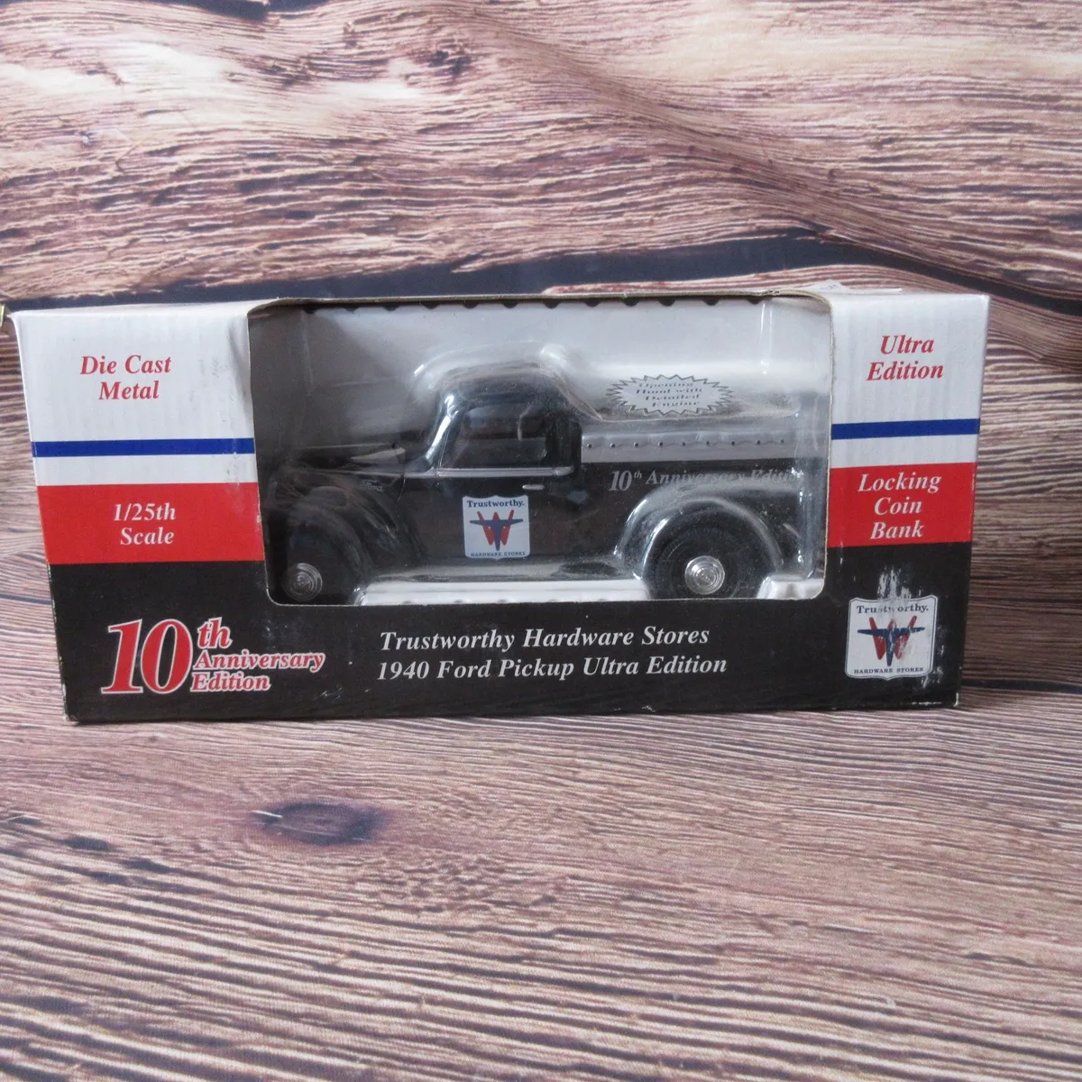 FORD PICKUP TRUCK DIECAST COIN BANK HONEST CHARLEY SPEED SHOP EASTWOOD | SANCDA+