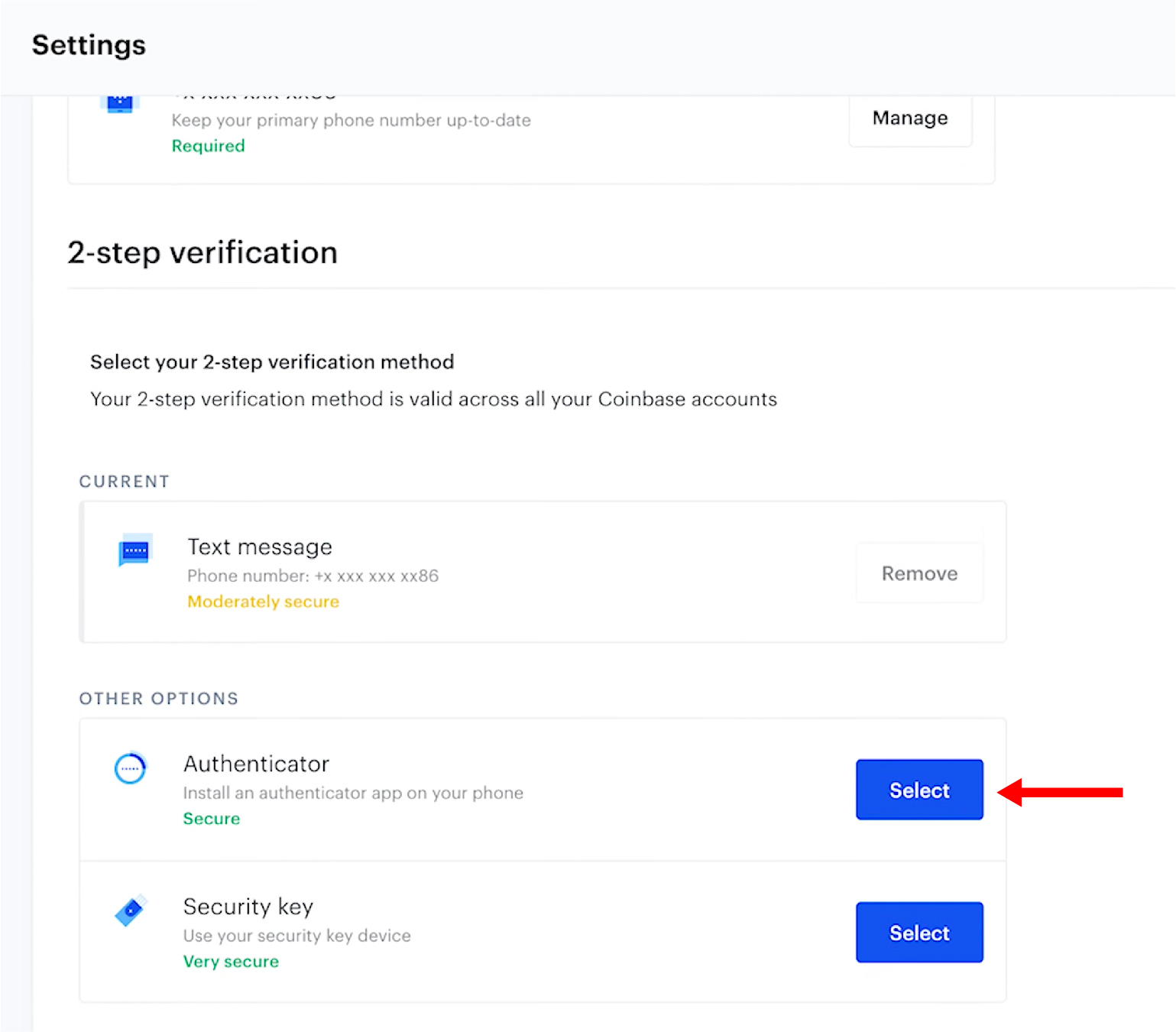 How to set up Coinbase with TypingDNA Authenticator - TypingDNA Authenticator