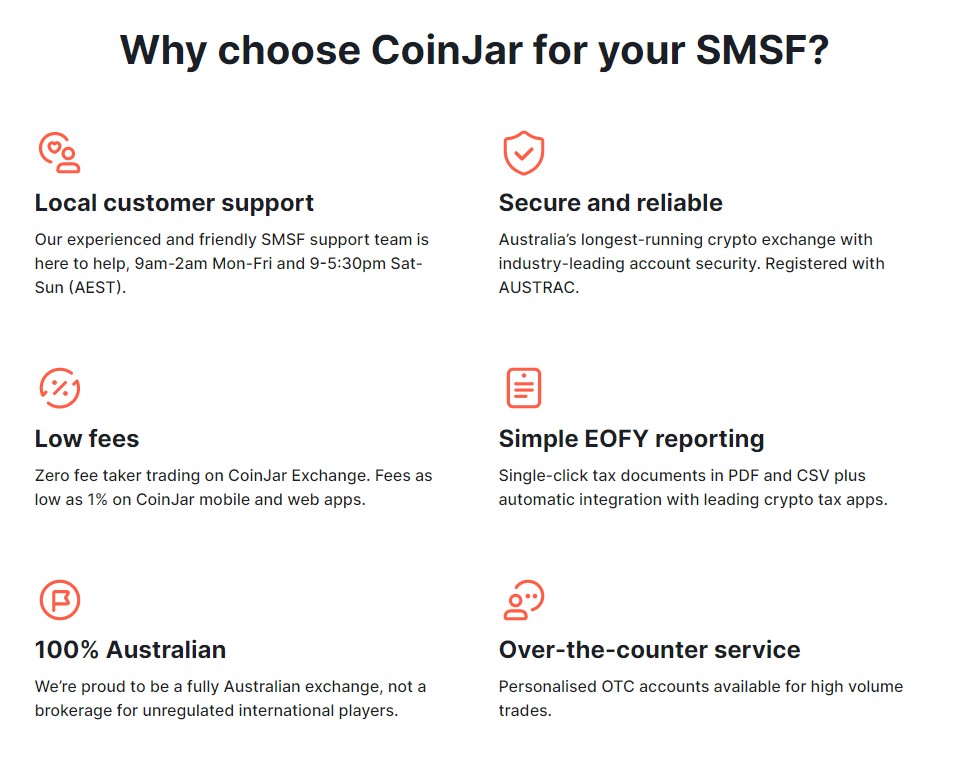 CoinJar Crypto Prices, Trade Volume, Spot & Trading Pairs