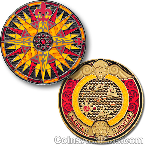 Compass Rose Geocoin – Geocoin-Wiki