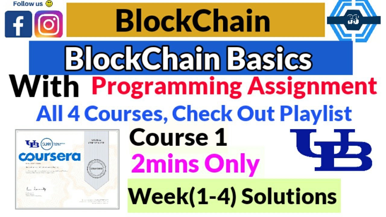 Blockchain Basics Week 3 Quiz Answer | Blockchain, Quiz, Basic