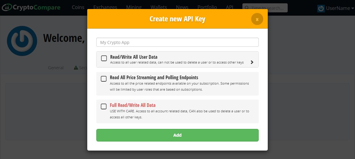 cryptocompare-api | Read the Docs