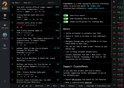 CryptoPanic: The Crypto News Aggregator That You Must Try