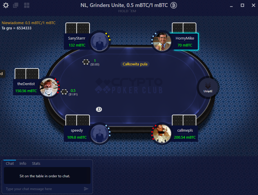Poker Room Crypto Poker Club - DonkHunter