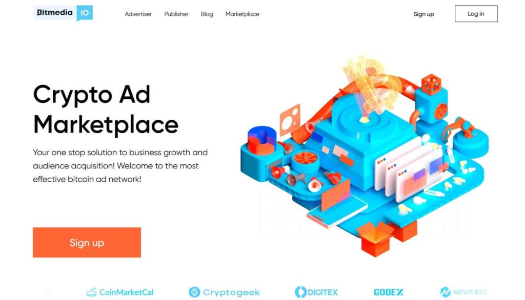 Crypto Ads Services for Cryptocurrency industry