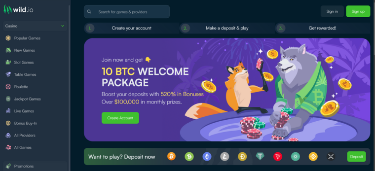 Top 10 Best Crypto Casino Sites Tested for You!