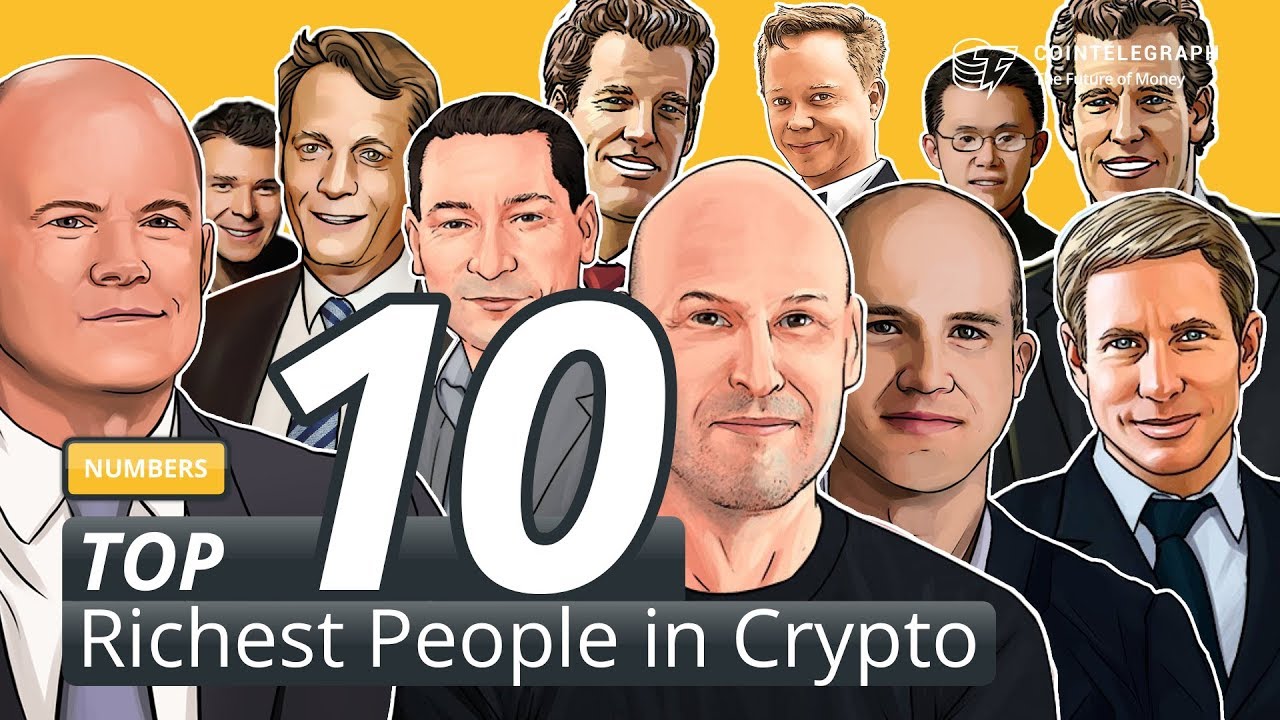 Top 10 Richest People in Crypto World / Totalcoin