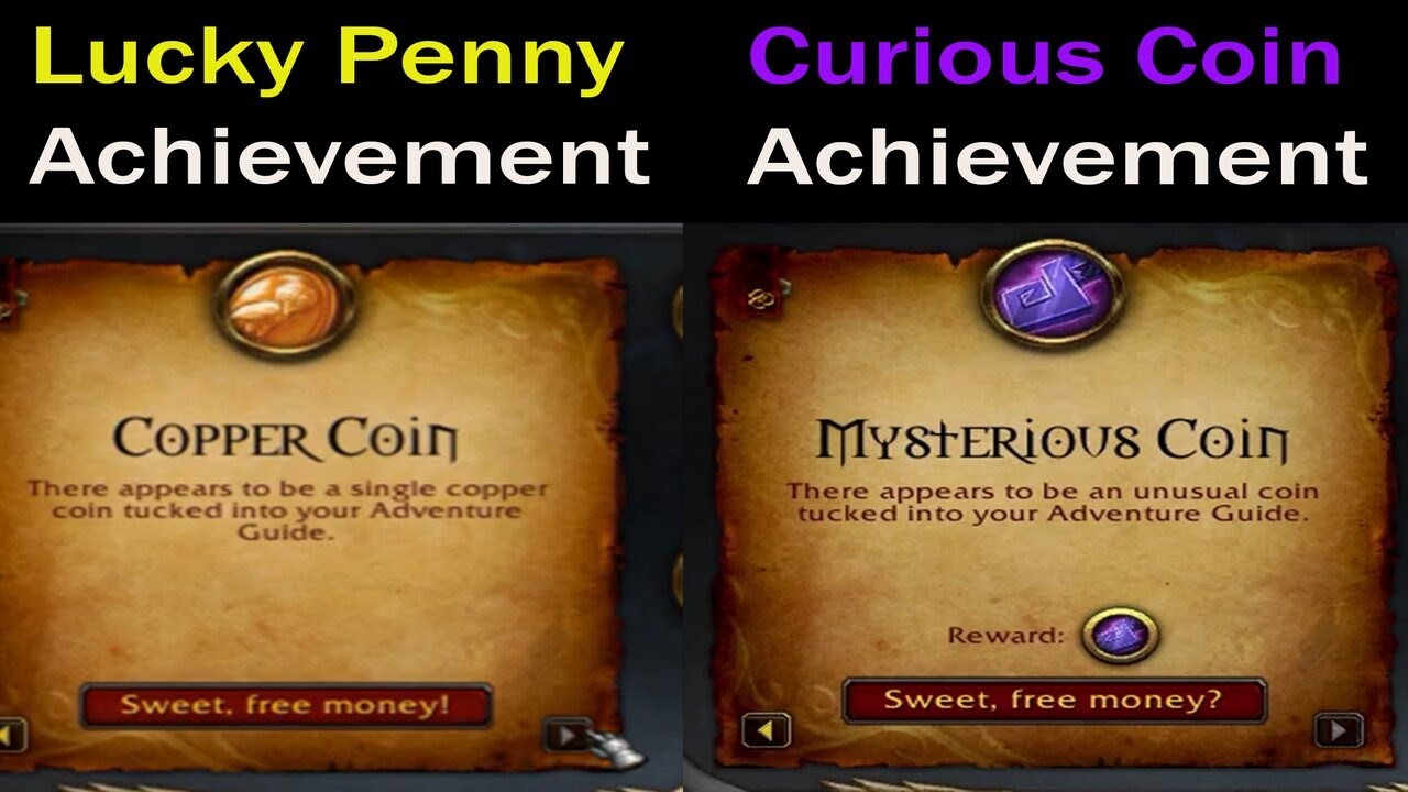 Curious Coin - Achievement - World of Warcraft