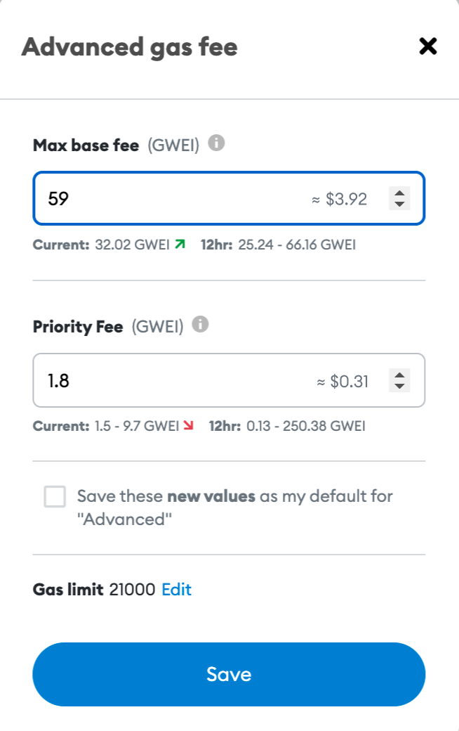 Ethereum Gas Fees Today ⛽ ETH Gas Chart & Heatmap