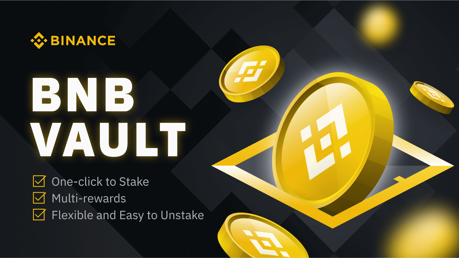 Binance (BNB) Liquid Staking earn rewards while hold crypto!