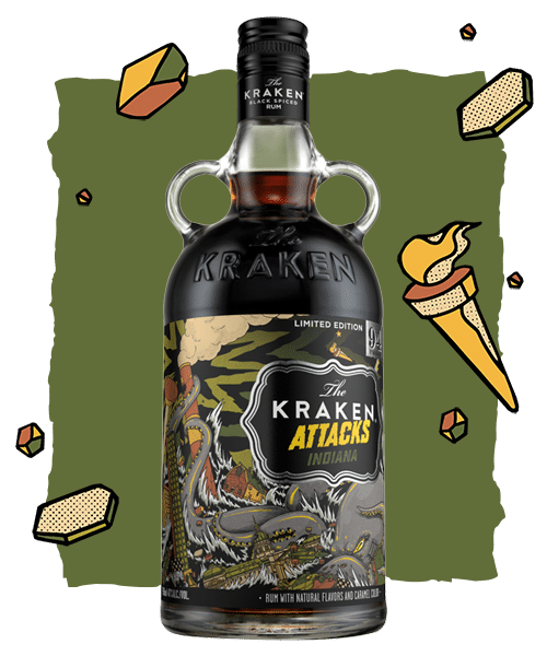 Buy Kraken Rum, spiced from the Caribbean