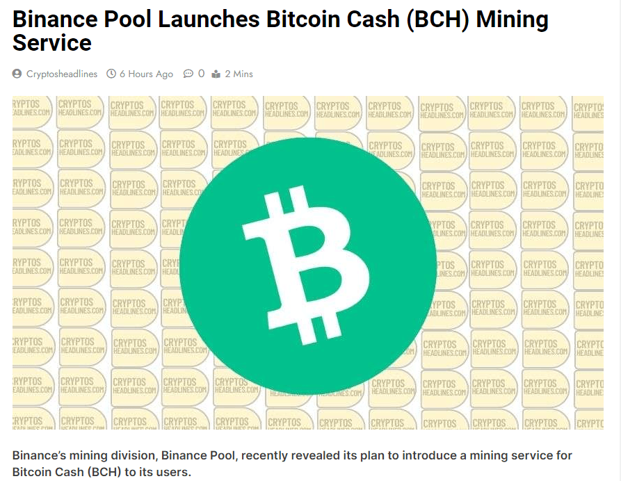 Bitcoin Cash BCH Network Hashrate Chart - 2Miners