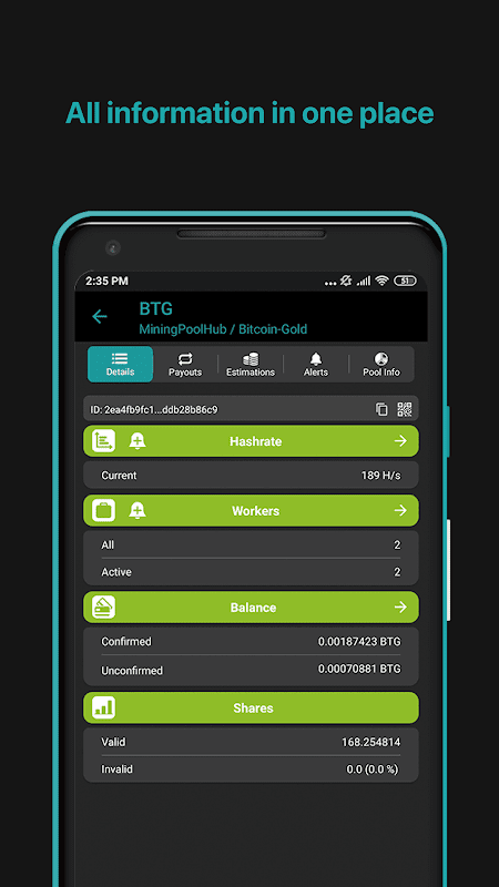 Mining Monitor 4 MiningPoolHub - APK Download for Android | Aptoide