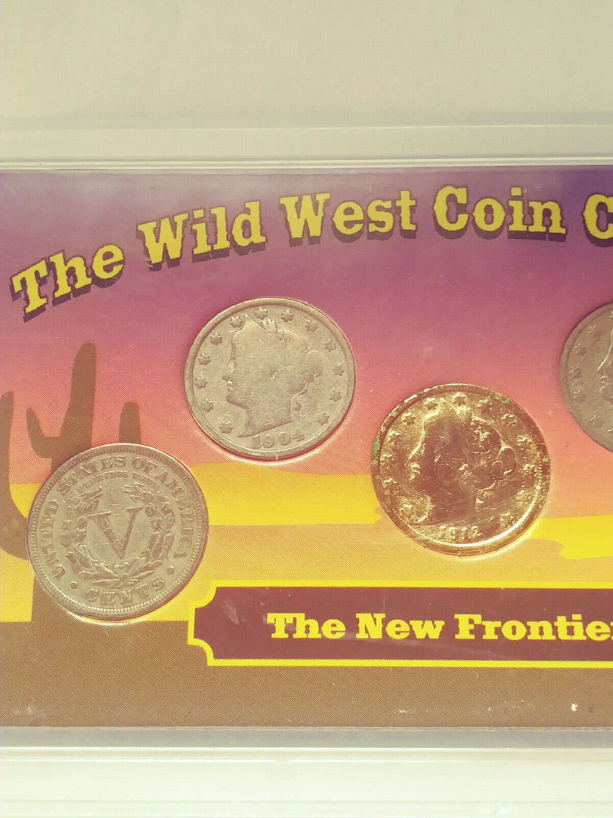 Cook Islands 1 oz Legends Wild West UHR Silver Proof Coin