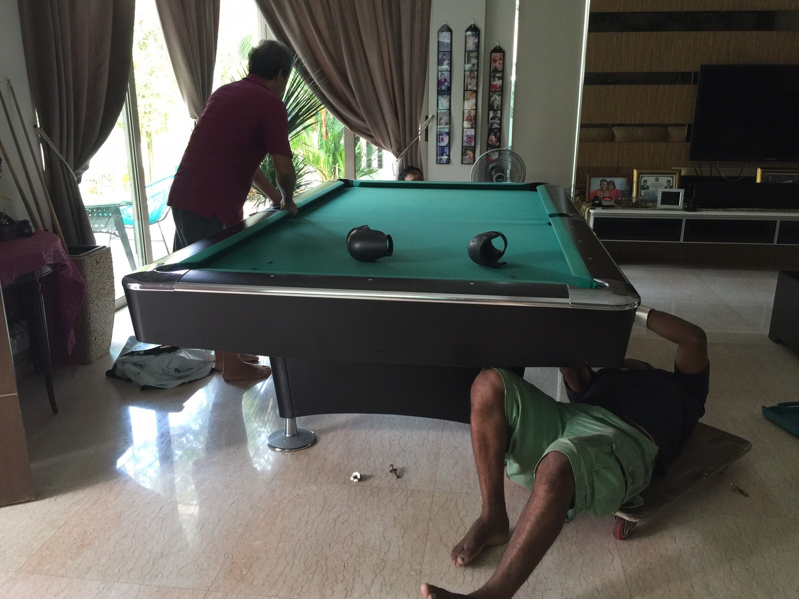 how to move a coin table? | AzBilliards Forums