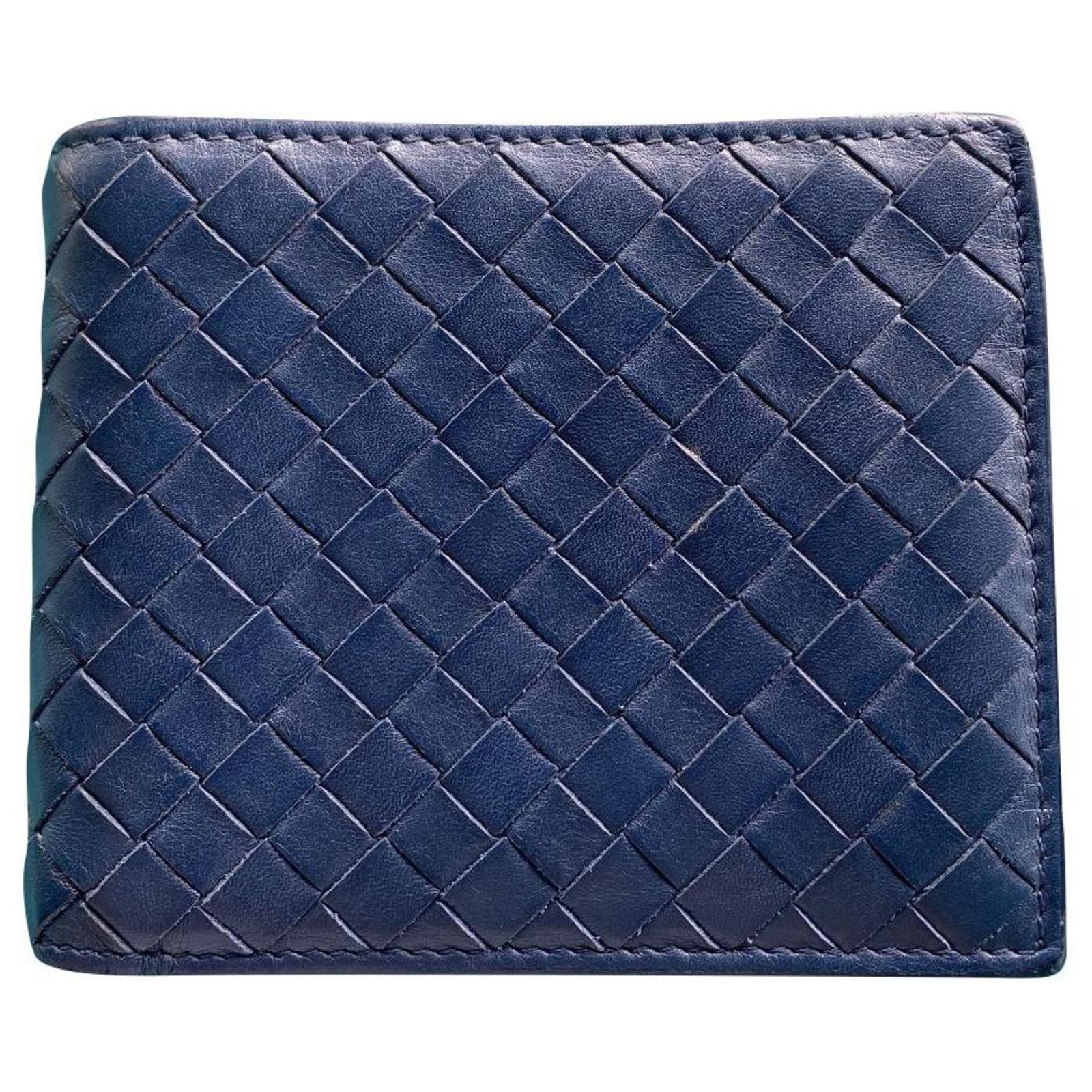 JAPAN BLUE leather wallet - navy blue inside – Tokyo Memories